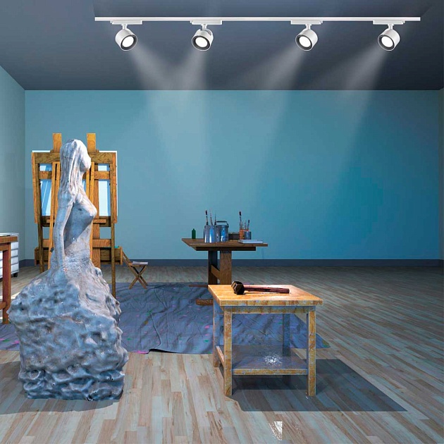 Трековый однофазный светодиодный светильник Novotech Port Pirum 358432 Фото № 2