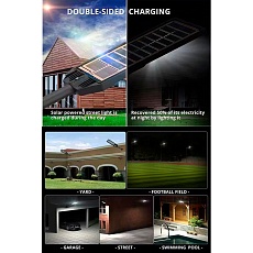 Уличный консольный светодиодный светильник Arte Lamp Avior A9100AL-1BK 2