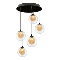 Подвесная светодиодная люстра iLedex Oblivion C4457-5R CR 1