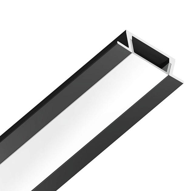 Встраиваемый профиль с рассеивателем Ambrella Illumination GP1001BK изображение 1 Встраиваемый профиль с рассеивателем Ambrella Illumination GP1001BK Фото № 1