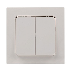Стокгольм Механизм Выключателя 2-кл. проходного 10А в/к белый EKF PROxima EYV10-027-20