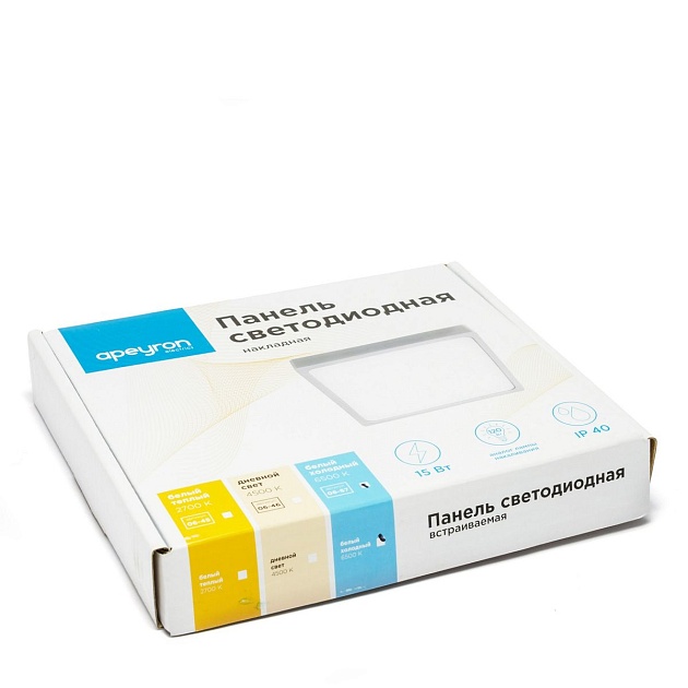 Накладная светодиодная панель Apeyron 06-45 Фото № 4