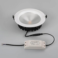 Встраиваемый светодиодный светильник Arlight LTD-187WH-Frost-21W Day White 110deg 021496 3