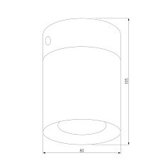 Потолочный светильник TK Lighting 3406 Vico White 2