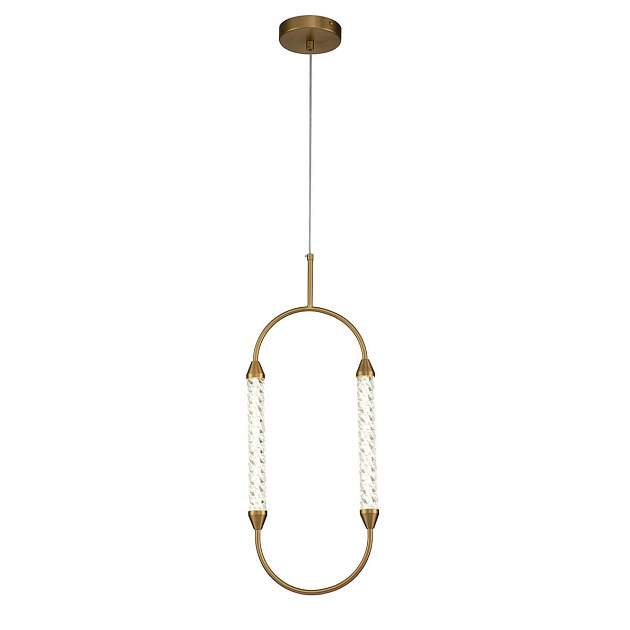 Подвесной светодиодный светильник Indigo Ellisse 14005/1PGold V000028L изображение 1 Подвесной светодиодный светильник Indigo Ellisse 14005/1PGold V000028L Фото № 1