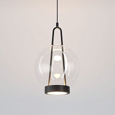 Подвесной светодиодный светильник Eurosvet Frasco 50267/1 LED черный 5