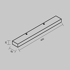 Настенный светодиодный светильник Maytoni Orion MIR011WL-L9B4K 1
