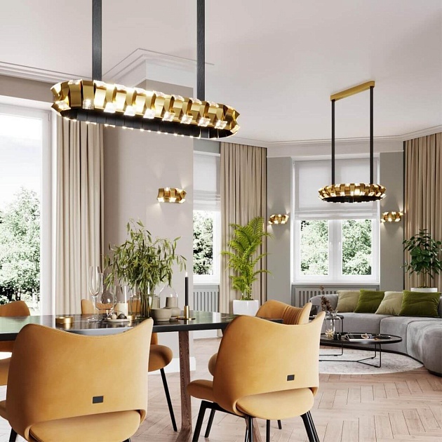 Подвесной светодиодный светильник Odeon Light Asturo 4993/90LA изображение 8 Подвесной светодиодный светильник Odeon Light Asturo 4993/90LA Фото № 8