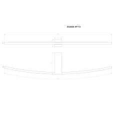 Подсветка для картин Divinare Trieste 2028/06 AP-10 1