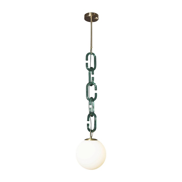 Подвесной светильник Loft IT Chain 10128P Green Фото № 2