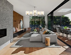 Потолочная люстра Ambrella Light High Light Modern LH57002 2