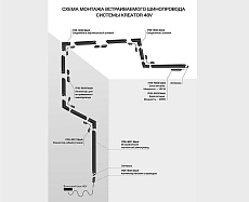 Трековый светодиодный светильник Italline IT09-9012 black 3000K 2