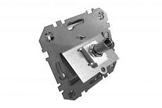 ТВ-розетка проходная Liregus Retro черный матовый 29-232 2