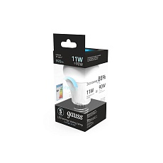 Лампа светодиодная диммируемая Gauss E27 11W 4100K матовая 102502211-D 1