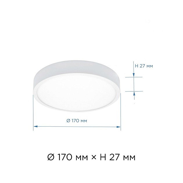 Накладная светодиодная панель Apeyron 06-39 Фото № 3