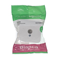 ТВ-розетка Systeme Electric Blanca белая BLNTA000011