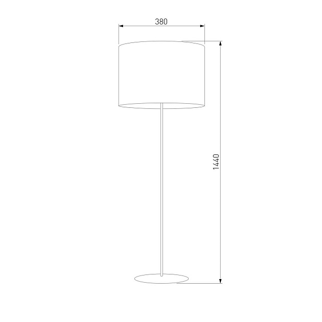 Торшер TK Lighting 5279 Tercino Blue изображение 2 Торшер TK Lighting 5279 Tercino Blue Фото № 2