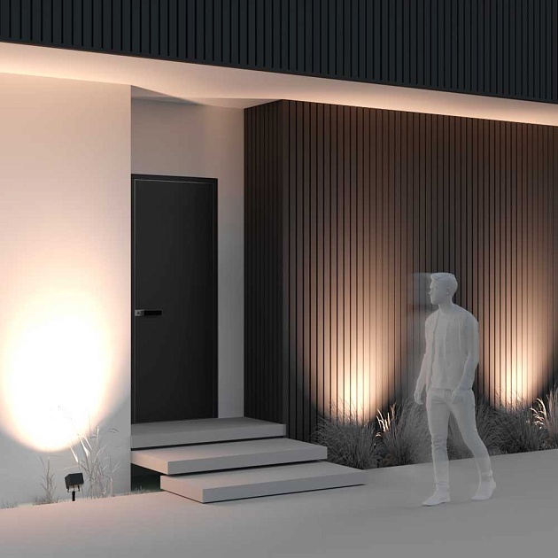 Ландшафтный светодиодный светильник Maytoni Ares O309FL-L18B3K Фото № 6