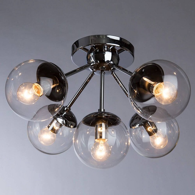 Потолочная люстра Arte Lamp BOLLA A1664PL-5CC изображение 4 Потолочная люстра Arte Lamp BOLLA A1664PL-5CC Фото № 4