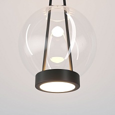 Подвесной светодиодный светильник Eurosvet Frasco 50267/1 LED черный 2