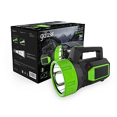 Прожекторный светодиодный фонарь Gauss аккумуляторный 149х111 150 лм GF604 4