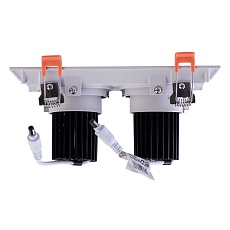 Встраиваемый светодиодный светильник De Markt Круз 15 637016202 3