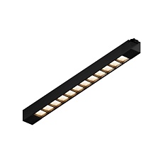 Трековый линейный светильник направленного света Hesby Lighting Skylite Однофазный,474мм- 3000К, 30Вт, чёрный HSBL_0144