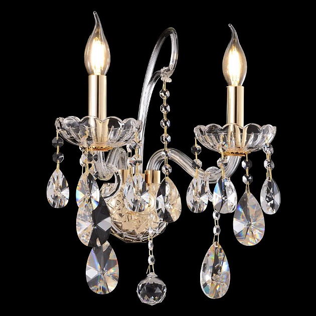 Бра Crystal Lux MONICA AP2 GOLD Фото № 4
