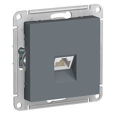 Розетка компьютерная RJ45 Systeme Electric AtlasDesign 5e кат UTP грифель ATN000783