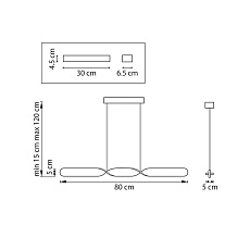 Люстра подвесная Torino Lightstar 615089 2