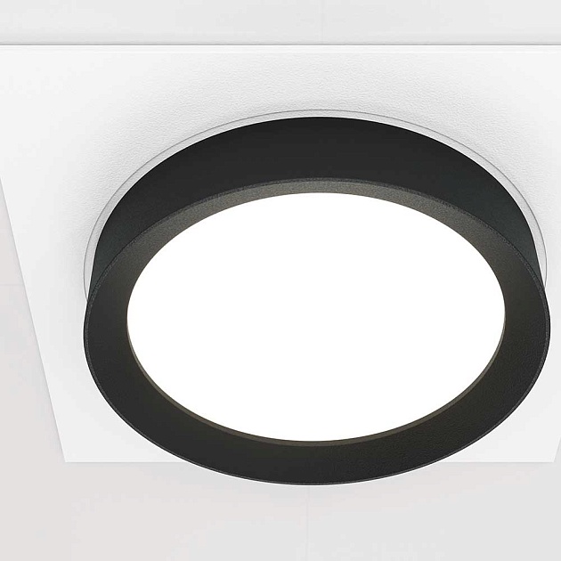 Встраиваемый светильник Maytoni Hoop DL086-GX53-SQ-WB Фото № 6