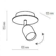 Спот TK Lighting 3290 Top Wood 1
