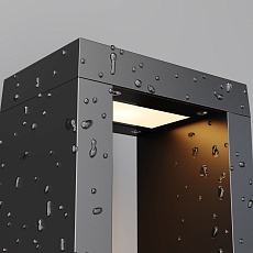 Уличный светодиодный светильник Maytoni Goll O462FL-L10GF3K 3