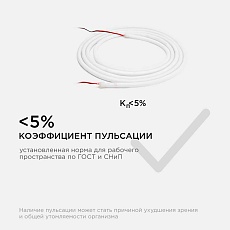 Светодиодная влагозащищенная лента Apeyron 14,4W/m 120LED/m 2835SMD синий 5M 00-327 3