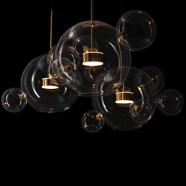 Подвесная светодиодная люстра Loft IT Bolle 2027-S3 Фото № 3