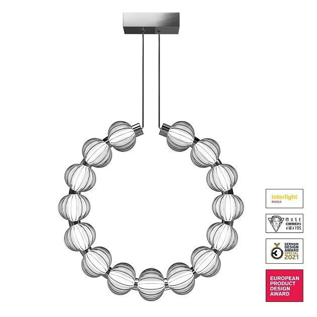 Подвесной светодиодный светильник Maytoni Amulet MOD555PL-L23CH5K Фото № 1