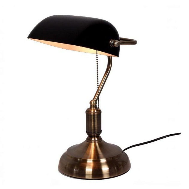 Настольная лампа Lumina Deco Banker LDT 305 BK Фото № 1