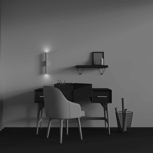 Бра Maytoni Technical Calipso C082WL-12W2.7K-BS Фото № 3