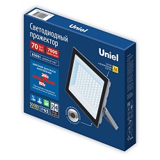 Прожектор светодиодный Uniel ULF-F23-70W/6500K IP65 160-240V Grey UL-00011847 2