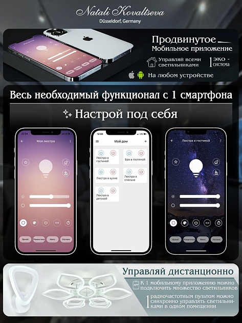 Подвесной светодиодный светильник Natali Kovaltseva Led Lamps 81283 изображение 3 Подвесной светодиодный светильник Natali Kovaltseva Led Lamps 81283 Фото № 3