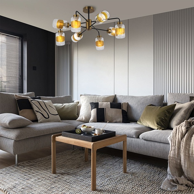 Потолочная люстра Escada Milora 1101/8P изображение 3 Потолочная люстра Escada Milora 1101/8P Фото № 3
