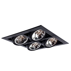 Встраиваемый светильник Arte Lamp Cardani A5935PL-4BK 2
