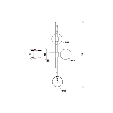 Бра Vele Luce Paradise VL5774W23 4