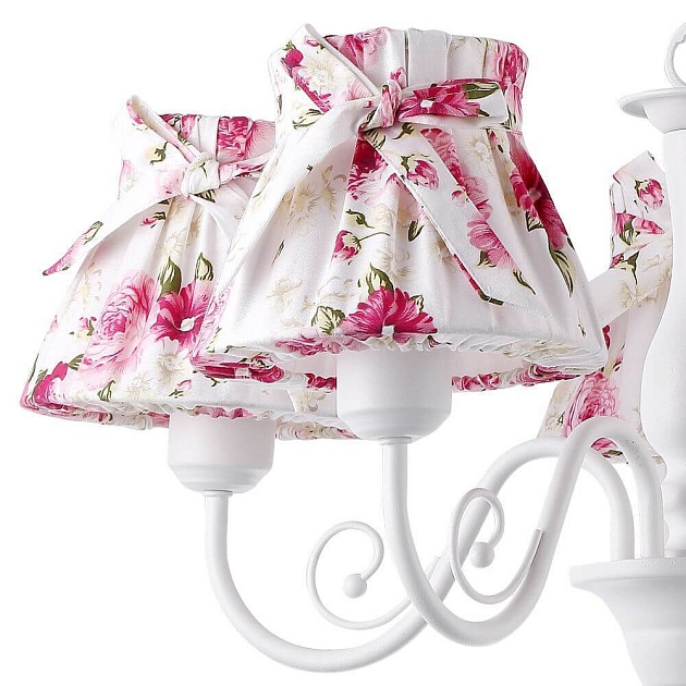 Подвесная люстра Arte Lamp A7021LM-5WH Фото № 2