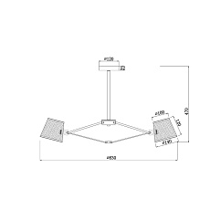 Потолочная люстра Freya Gino FR5108PL-08CH 1