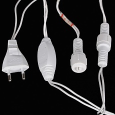 Cветодиодная гирлянда Sneha бахрома 230V синий статичный A-056R BL 1