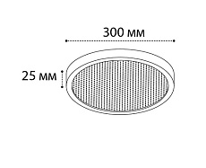 Потолочный светодиодный светильник Italline IT011-5021 black 1