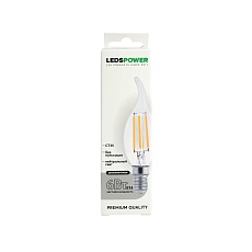 Светодиодная лампа LEDS POWER Filament CT35 E14 6Вт 4000К 007106 1