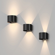 Уличный настенный светодиодный светильник Denkirs Malbec DK9771-BK 1