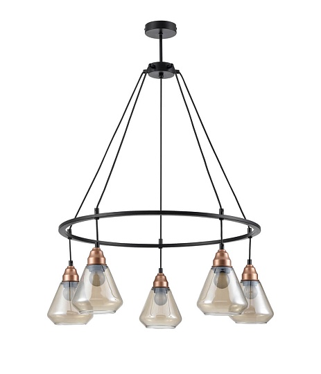 Подвесная люстра Vele Luce Norina VL5842P05 изображение 2 Подвесная люстра Vele Luce Norina VL5842P05 Фото № 2